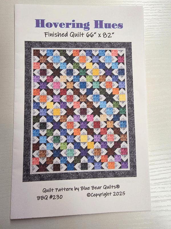 Hovering Hues Quilt Kit featuring Mystique - Nebraska Quilt Company - K2502301