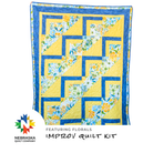 Improv Quilt Kit featuring Florals - Nebraska Quilt Company - K260034