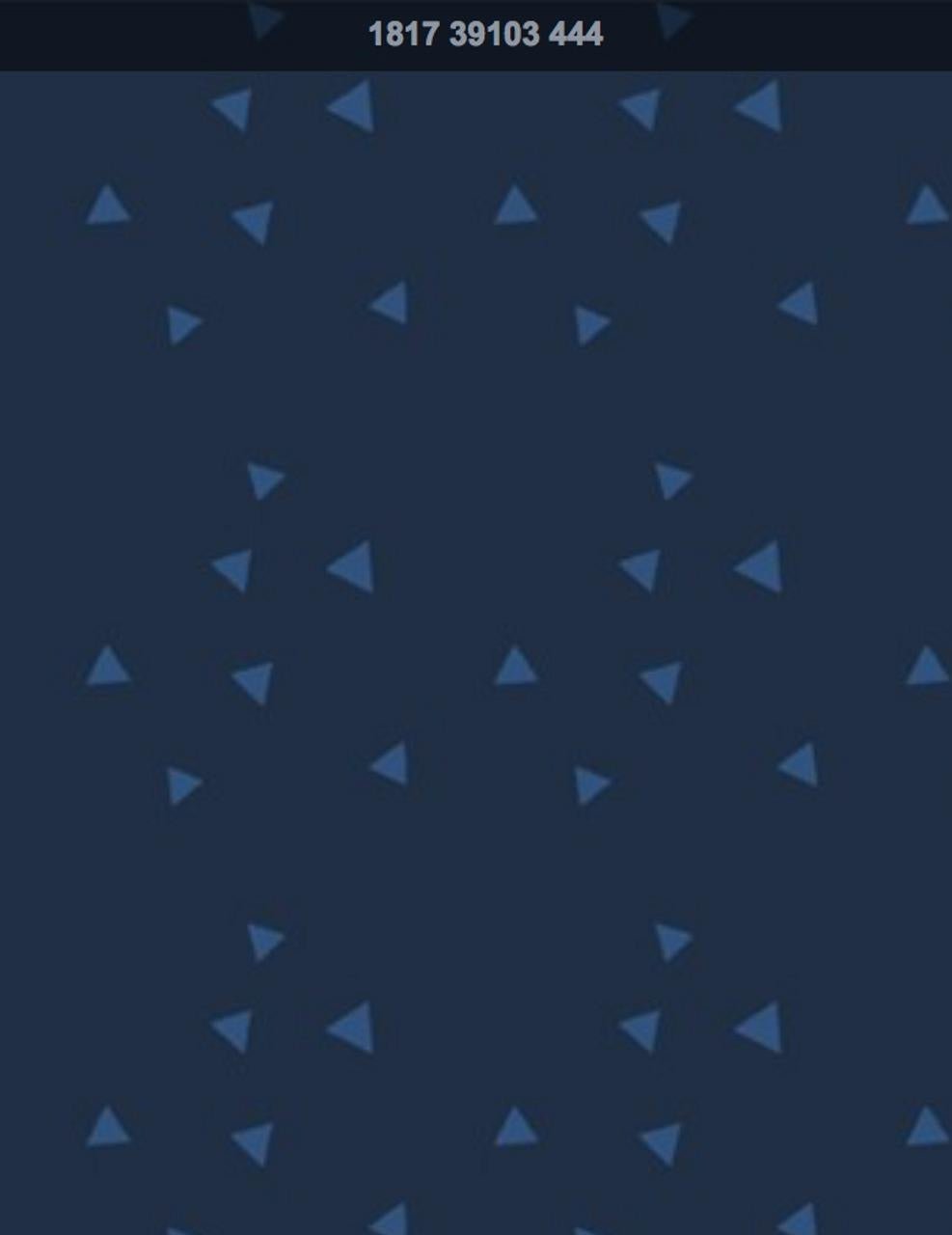 In The Navy Tossed Triangles 1817 - 39103 - 444 - Nebraska Quilt Company - F04020