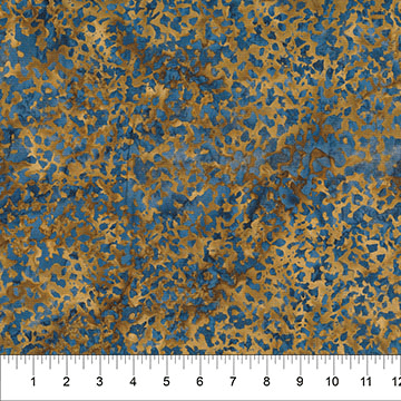 Ink And Petal Texture Walnut Brown - 82013-39 - Banyan Batiks - Nebraska Quilt Company - F261581