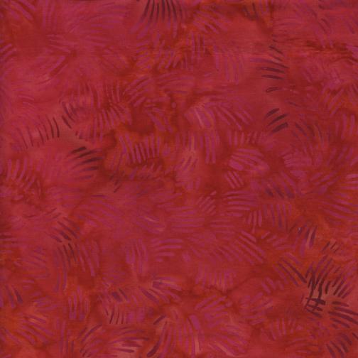 Island Batik Basic Cat Sctratch Red - Nebraska Quilt Company - F78287