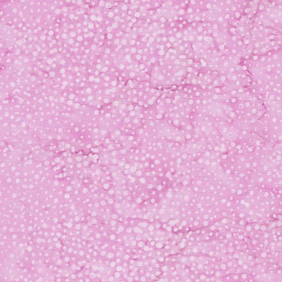 Island Batik Bubbles Carnation - Nebraska Quilt Company - F78297