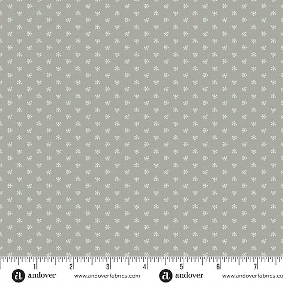 Itsy Bits Grey Token - A - 1452 - C - Andover Fabrics - Nebraska Quilt Company - F2401845