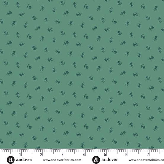 Itsy Bits Pale Pine Verbena - A - 1460 - T - Andover Fabrics - Nebraska Quilt Company - F2401871