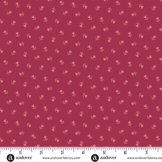 Itsy Bits Raspberry Verbena - A - 1460 - R - Andover Fabrics - Nebraska Quilt Company - F2401870