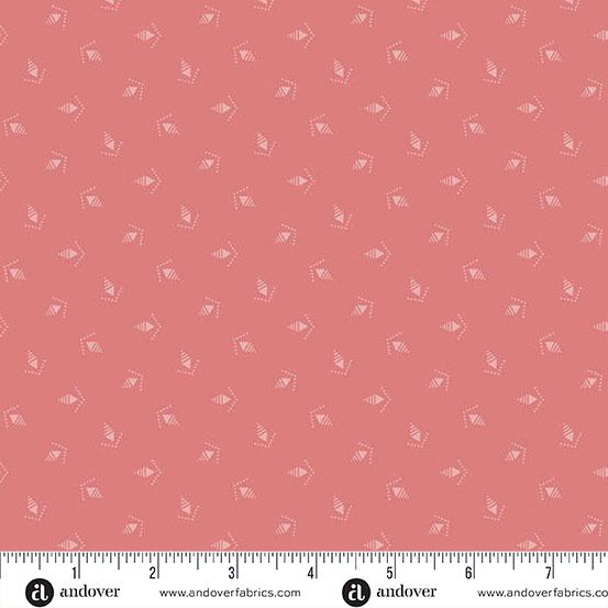Itsy Bits Rose Pine Cone - A - 1461 - E - Andover Fabrics - Nebraska Quilt Company - F2401872
