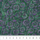 Jasmine Jewels Daisy Forest Green - 82081-78 - Banyan Batiks - Nebraska Quilt Company - F261965