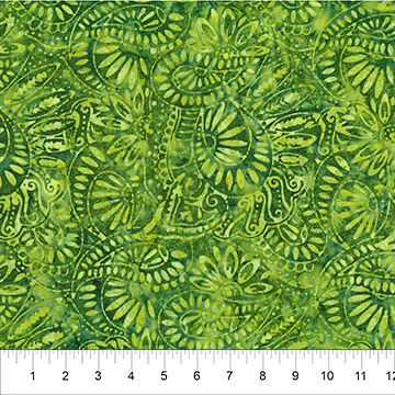 Jasmine Jewels Paisley Olive - 82082-74 - Banyan Batiks - Nebraska Quilt Company - F261967