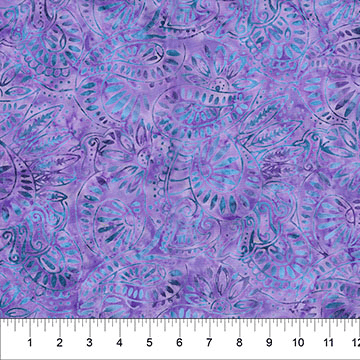 Jasmine Jewels Paisley Violet - 82082-83 - Banyan Batiks - Nebraska Quilt Company - F261969
