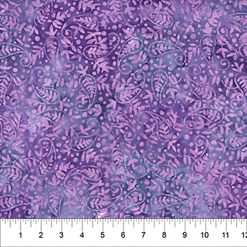 Jasmine Jewels Vine Violet - 82080-83 - Banyan Batiks - Nebraska Quilt Company - F261961