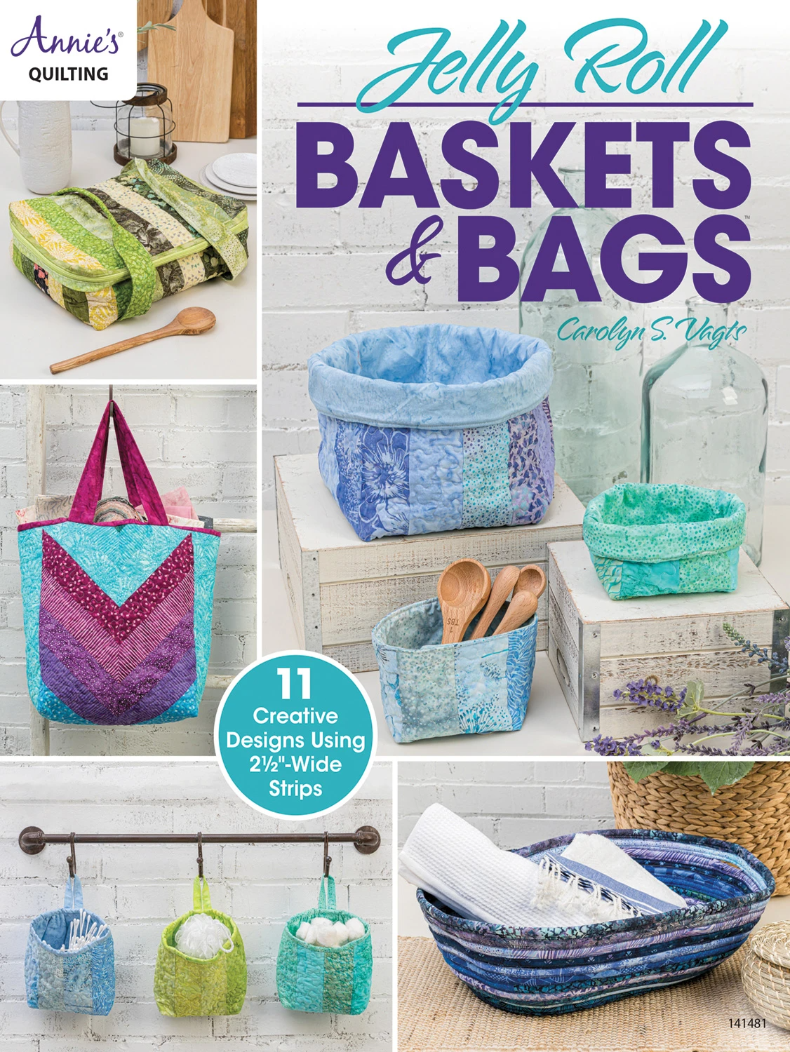 Jelly Roll Baskets & Bags - Nebraska Quilt Company - N2502478