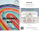 Jelly Roll Rug Pattern - Nebraska Quilt Company - PUB30115