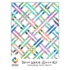 Jelly Weave Quilt Kit Featuring Tutti Frutti - Nebraska Quilt Company - K2402332