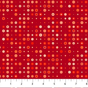 Jewel Box Cinnabar - 10486 - 25 - Patrick Lose Fabrics - Nebraska Quilt Company - F07823