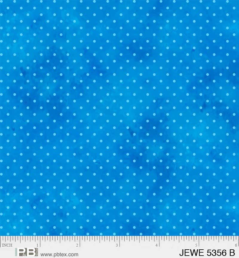 Jewel Pin Dot Light Blue - JEWE 5356 B - P & B Textiles - Nebraska Quilt Company - Jewel Pin Dot Light Blue - JEWE 5356 B - P & B Textiles
