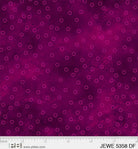 Jewel Tossed Dots Dark Fuschia - JEWE 5358 DF - P & B Textiles - Nebraska Quilt Company - Jewel Tossed Dots Dark Fuschia - JEWE 5358 DF - P & B Textiles