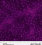 Jewel Tossed Dots Dark Purple - JEWE 5358 DC - P & B Textiles - Nebraska Quilt Company - Jewel Tossed Dots Dark Purple - JEWE 5358 DC - P & B Textiles