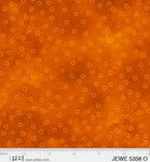 Jewel Tossed Dots Orange - JEWE 5358 O - P & B Textiles - Nebraska Quilt Company - Jewel Tossed Dots Orange - JEWE 5358 O - P & B Textiles