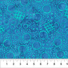 Jitterbug Circles Blue - 83390 - 44 - Banyan Batiks - Nebraska Quilt Company - F2402244