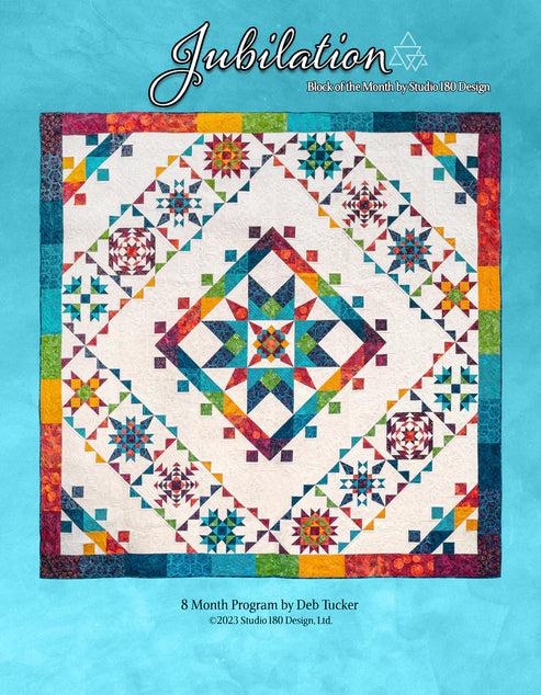 Jubilation Block of the Month Pattern - Nebraska Quilt Company - PUB08084