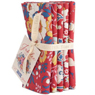 Jubilee Fat Quarter Bundle Red 5 Pieces - Nebraska Quilt Company - PC05263