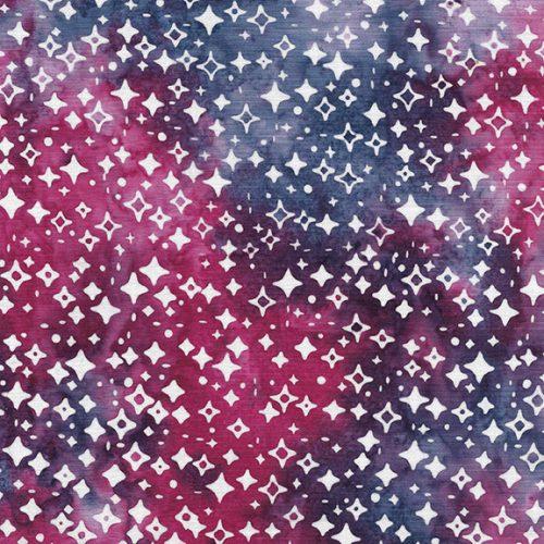 Jubilee Sparkles Multi Red Blue Dusty - 122451817 - Island Batik - Nebraska Quilt Company - F2403221
