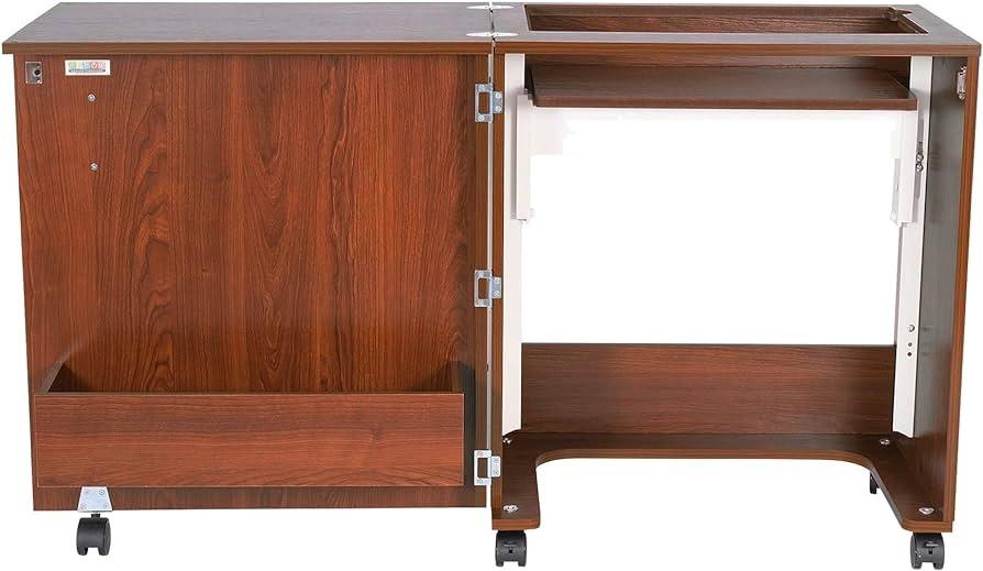 Judy Sewing Cabinet Teak - Nebraska Quilt Company - SC105