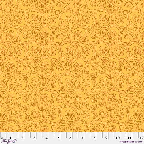 Kaffe Fassett Collective Classics Aboriginal Dot Gold - DP71.GOLD - FreeSpirit Fabrics - Nebraska Quilt Company - Kaffe Fassett Collective Classics Aboriginal Dot Gold - DP71.GOLD - FreeSpirit Fabrics