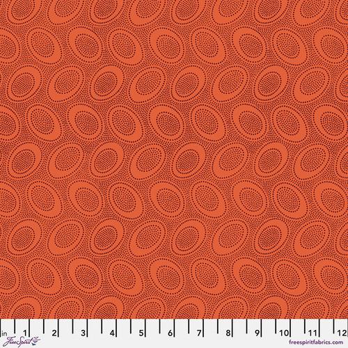 Kaffe Fassett Collective Classics Aboriginal Dot Orange - GP71.ORAN - FreeSpirit Fabrics - Nebraska Quilt Company - Kaffe Fassett Collective Classics Aboriginal Dot Orange - GP71.ORAN - FreeSpirit Fabrics