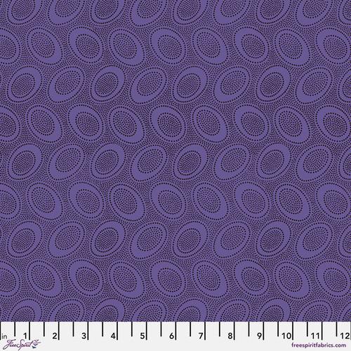 Kaffe Fassett Collective Classics Aboriginal Dot Periwinkle Purple - GP71.PERI - FreeSpirit Fabrics - Nebraska Quilt Company - Kaffe Fassett Collective Classics Aboriginal Dot Periwinkle Purple - GP71.PERI - FreeSpirit Fabrics