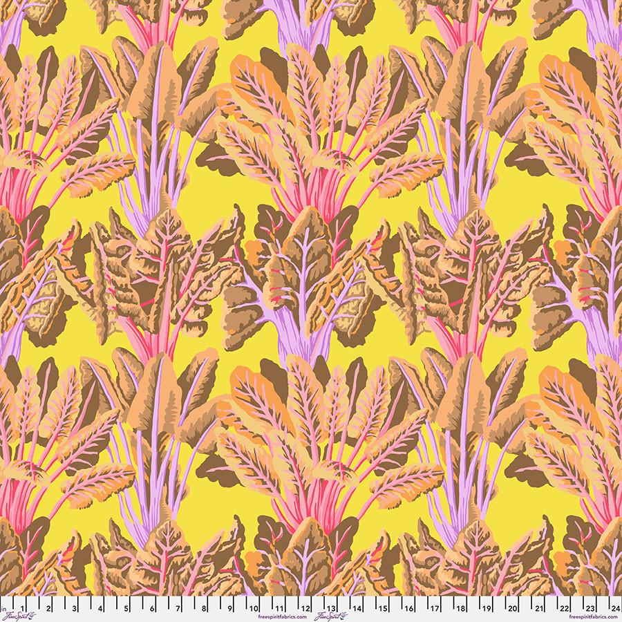 Kaffe Fassett Collective Classics Chard Yellow - PWGP128.YELLOW - Free Spirit - Nebraska Quilt Company - Kaffe Fassett Collective Classics Chard Yellow - PWGP128.YELLOW - Free Spirit