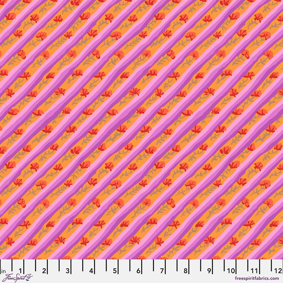 Kaffe Fassett Collective Classics Diagonal Poppy Lavender - PWGP024.LAVENDER - Free Spirit - Nebraska Quilt Company - Kaffe Fassett Collective Classics Diagonal Poppy Lavender - PWGP024.LAVENDER - Free Spirit