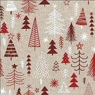 Katia Xmas Decorated Trees Multi - 2132 - 1 - FIGO Fabrics - Nebraska Quilt Company - F2400834