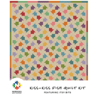 Kiss - Kiss Fish Quilt Kit featuring Itsy Bits - Nebraska Quilt Company - K2502185