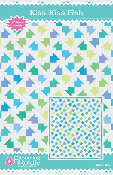 Kiss - Kiss Fish Quilt Pattern - Nebraska Quilt Company - PUB2400974