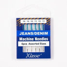 Klasse Jeans/Denim Machine Needle 100/16 110/18 - 6ct - Nebraska Quilt Company - AAA5103.991