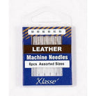 Klasse Leather Machine Needle 80/12 90/14 - 6ct - Nebraska Quilt Company - AAA5104.991