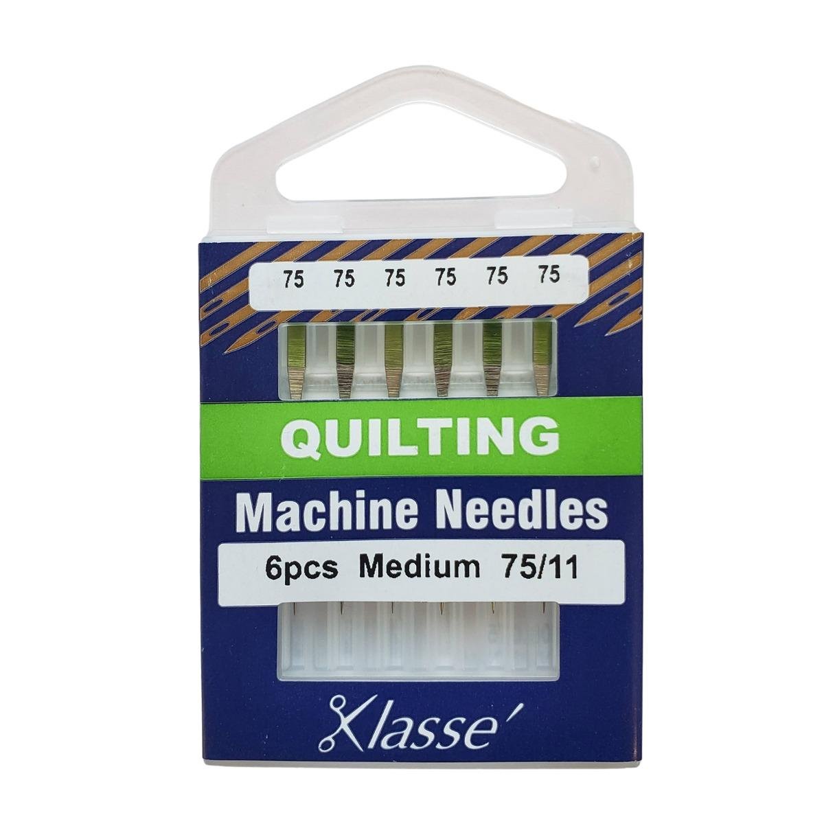Klasse Quilting Machine Needle 75/11 - 6ct - Nebraska Quilt Company - AAA5106.075