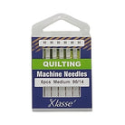 Klasse Quilting Machine Needle 90/14 - 6ct - Nebraska Quilt Company - AAA5106.090