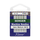 Klasse Serger Type J Needles 80/12 - 4ct - Nebraska Quilt Company - AAA5170.J