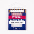 Klasse Stretch Machine Needle 75/11 - 6ct - Nebraska Quilt Company - AAA5102.075
