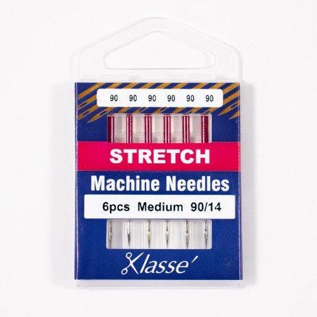 Klasse Stretch Machine Needle 90/14 - 6ct - Nebraska Quilt Company - AAA5102.090