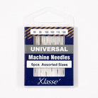 Klasse Universal Machine Needle 60/8 100/16 110/18 120/20 - 6ct - Nebraska Quilt Company - AAA5100.991