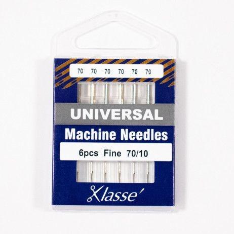 Klasse Universal Machine Needle 70/10 - 6ct - Nebraska Quilt Company - AAA5100.070