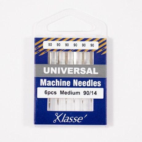Klasse Universal Machine Needle 90/14 - 6ct - Nebraska Quilt Company - AAA5100.090