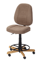 Koala SewComfort Chair - Gold Teak and Mocha Brown - Nebraska Quilt Company - SCCKOCHILTBGT