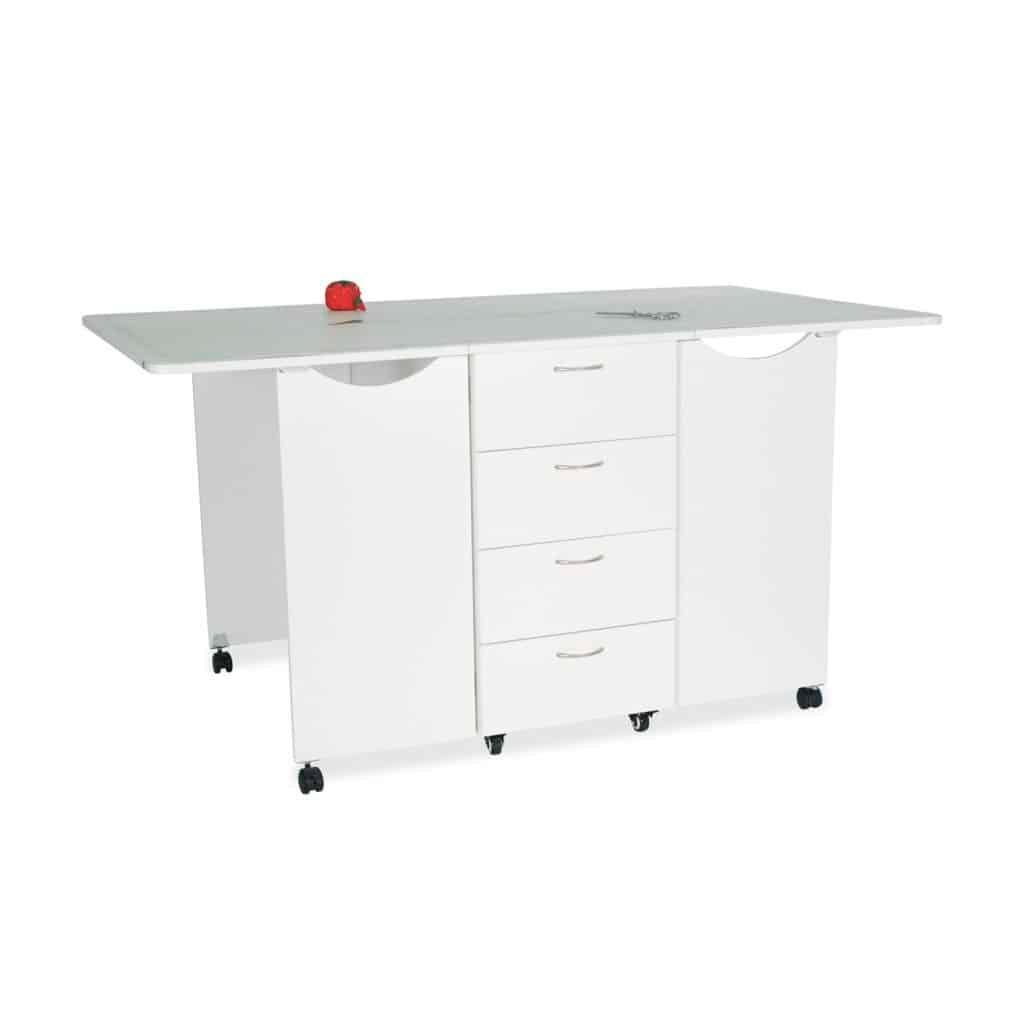 Kookaburra Cutting Table Ash White - Nebraska Quilt Company - SCK3451