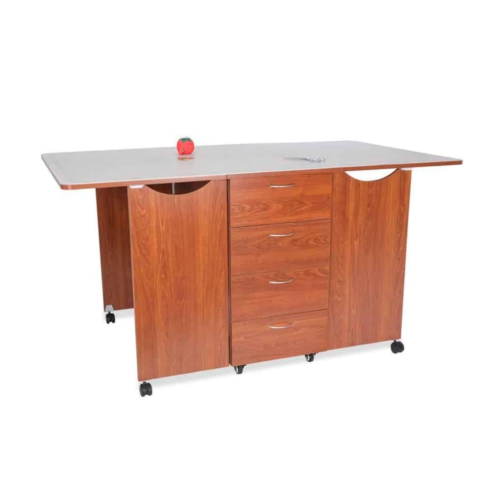 Kookaburra Cutting Table Teak - Nebraska Quilt Company - SCK3455