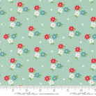 Laguna Sunrise Morning Glory Florals Home Town Sky - 37682 15 - Moda Fabrics - Nebraska Quilt Company - F09604