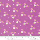 Laguna Sunrise Morning Glory Florals Violet - 37682 17 - Moda Fabrics - Nebraska Quilt Company - F09606
